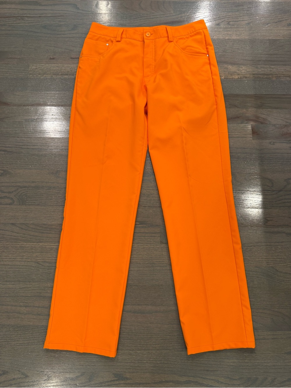 Puma Men's Bright Orange Golf Pants